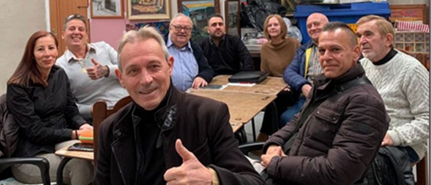 FOTOGRAFÍA. VICH (BARCELONA) ESPAÑA, 06.11.2021. Los dirigentes de la formación política regional catalana Somos Identitarios (SOMI). Ñ Pueblo