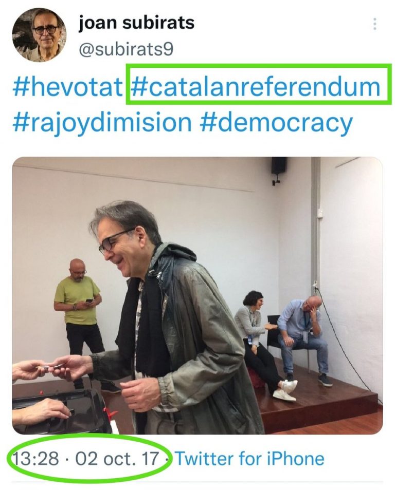 Subirats renunciará como ministro y ve imposible la amnistía «antes de noviembre»