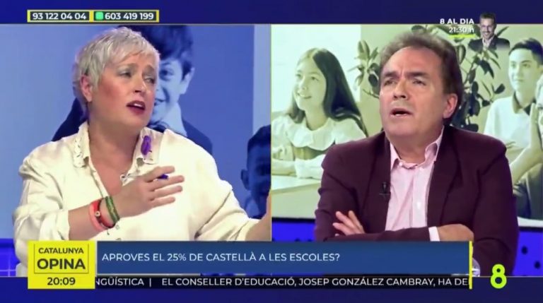 Anna Grau Àrias (Cs) a Santiago Espot Piqueras: «Usted es un fascistas, antidemócrata, lleno de odio e hispanófobo»