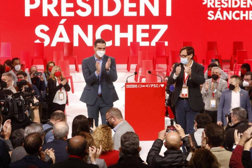 FOTOGRAFÍA. BARCELONA (ESPAÑA), 19.12.2021. El presidente de Gobierno de España y secretario general del PSOE, Pedro Sánchez Pérez Castejón. ACN