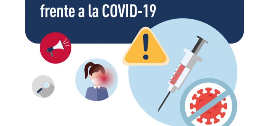 FOTOGRAFÍA. BARCELONA (ESPAÑA), 28.12.2021. Detalle de una portada de la Agencia Española de Medicamentos y Productos Sanitarios (AEMPS), que depende del Ministerio de Sanidad, sobres las notificación de acontecimientos adversos con las vacunas COVID-19. Lasvocesdelpueblo (Ñ Pueblo)