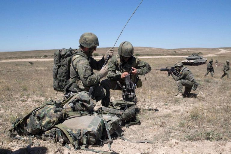 Los últimos componentes de la Brigada «Aragón I» del Ejército desplegados en Líbano aterrizan en Zaragoza