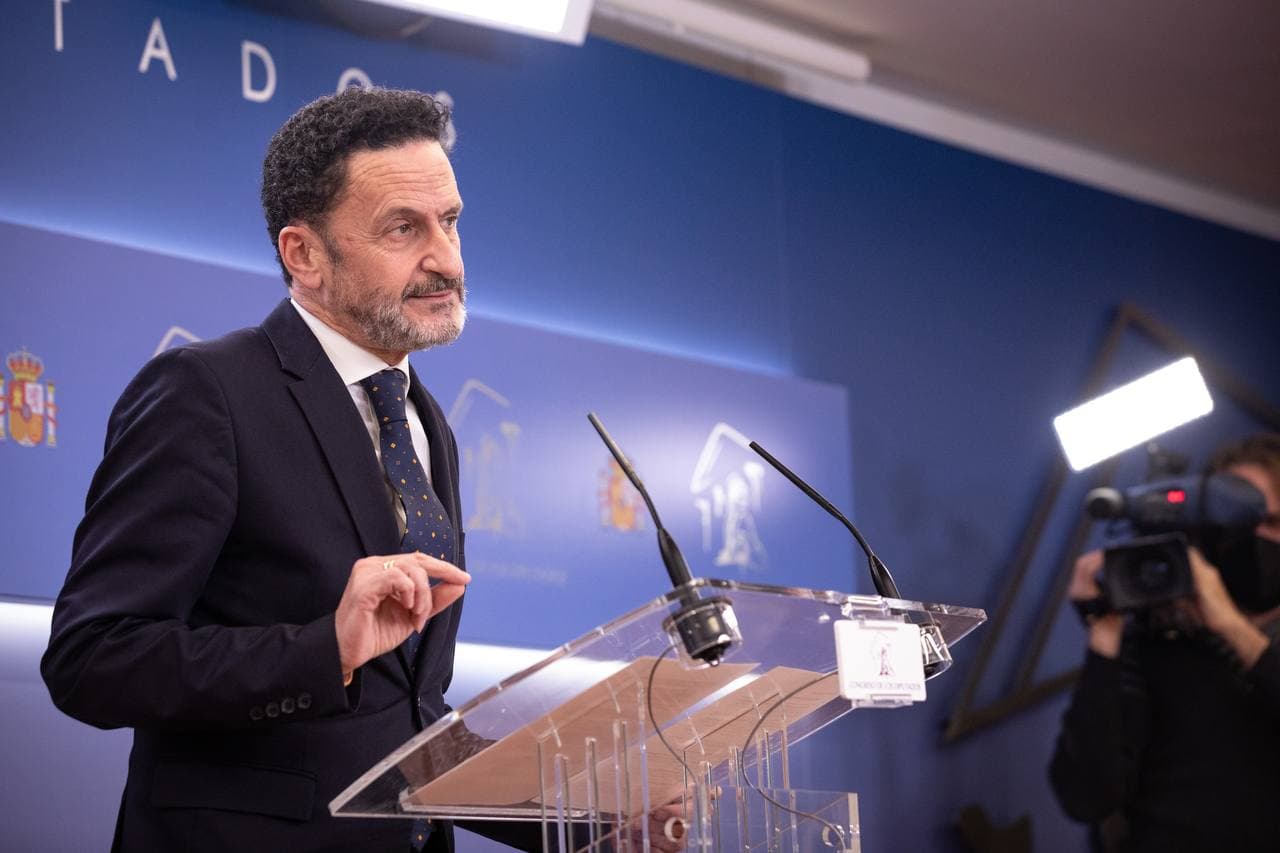 FOTOGRAFÍA. MADRID (ESPAÑA), 13.12.2021. el portavoz adjunto del Grupo Parlamentario Ciudadanos (GPCs), Edmundo Bal Francés. Ñ Pueblo (3)