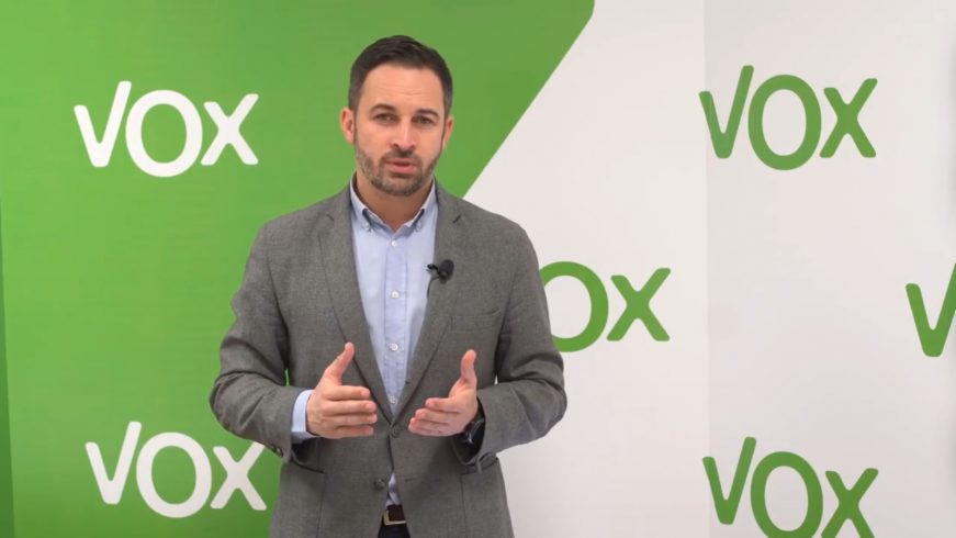 FOTOGRAFÍA. MADRID (ESPAÑA), 18.12.2021. El presidente de VOX, Santiago Abascal Conde. (Ñ Pueblo) (2)