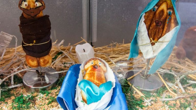 El belén con penes y vaginas de la pastelería La Verguería de Sevilla