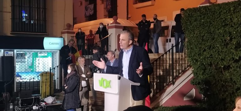 Ortega Smith: «Juanma tenemos prisa, convoca ya elecciones que te vamos a mandar a casa con Marín y «Susanita» para que Andalucía sea el ejemplo de España»