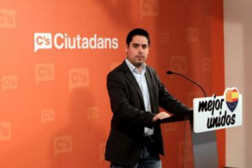 FOTOGRAFÍA. BADALONA (ESPAÑA), 02.07.2013. El portavoz de la Agrupación de Jóvenes de Ciutadans Partit de la Ciutadanía-Ciudadanos (C’s), David Mejía Ayra. (Ñ Pueblo)