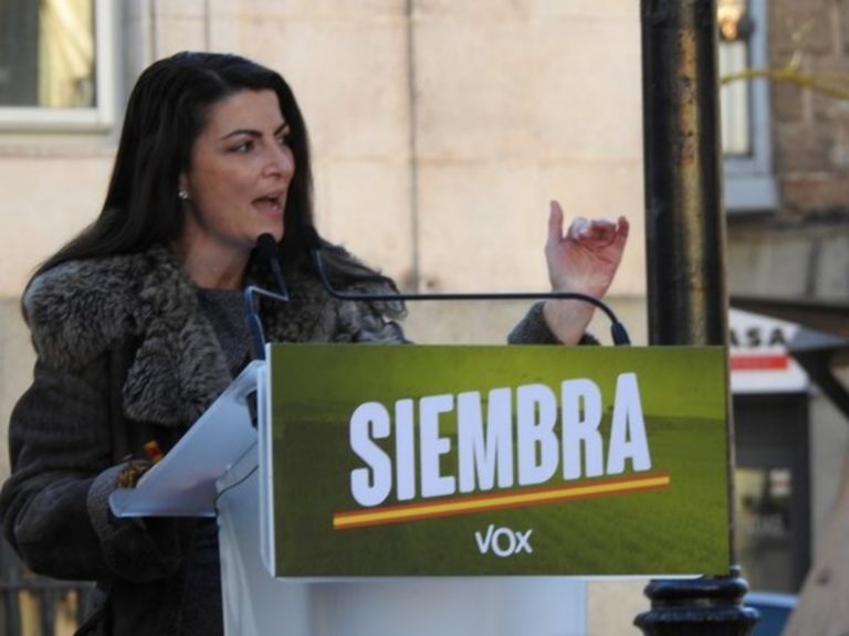 Macarena Olona Choclán: «VOX combatirá a la extrema izquierda comunista instalada en Moncloa», Yolanda Díaz Pérez «esconde maldad, ruina, muerte y miseria para el pueblo»