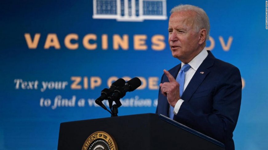 FOTOGRAFÍA. WASHINGTON (EEUU), AÑO 2021. El presidente globalista de los Estados Unidos, Joe Biden. Efe