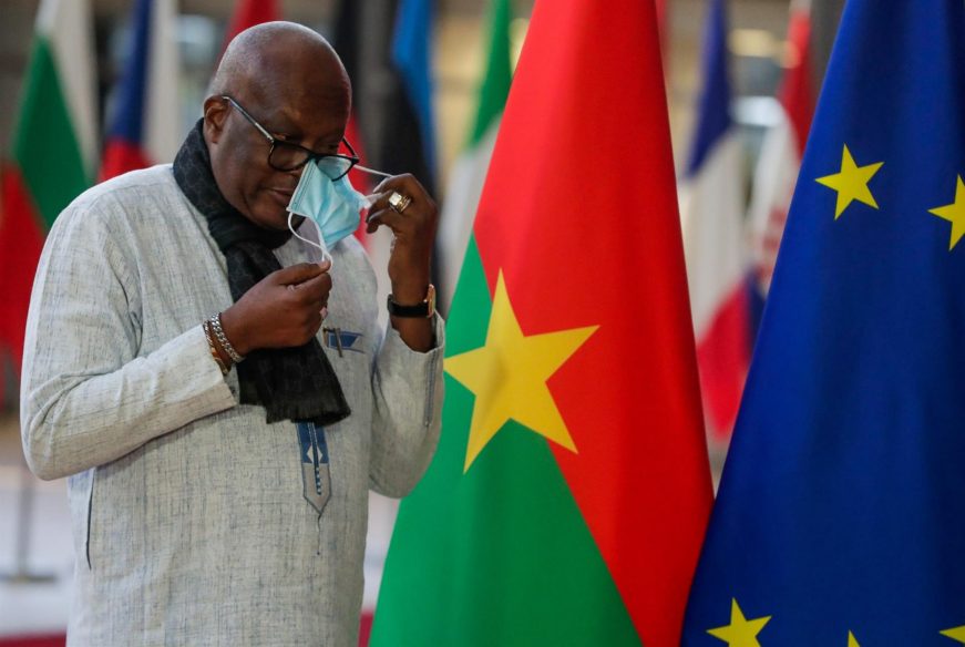 FOTOGRAFÍA. UAGADUGÚ (BURKINA FASO), 24.01.2022. Un grupo de militares perpetra un golpe de estado en Burkina Faso. Roch Kaboré dimite. Efe.