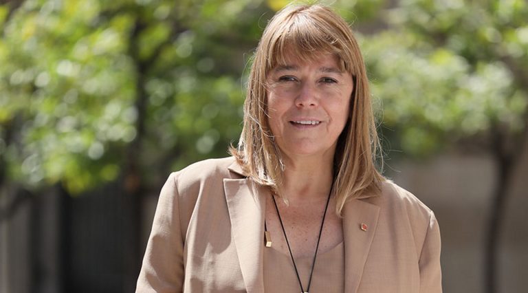 La consejera separatista Natalia Garriga Ibáñez (ERC), ante el Tribunal como imputada por su papel el golpe de estado del 1-O