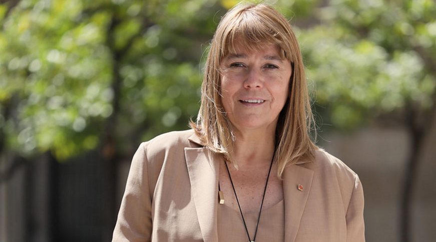 FOTOGRAFÍA. BARCELONA (ESPAÑA), AÑO 2021. Ibáñez (ERC), miembro del Ejecutivo separatista que preside Pere Aragoné