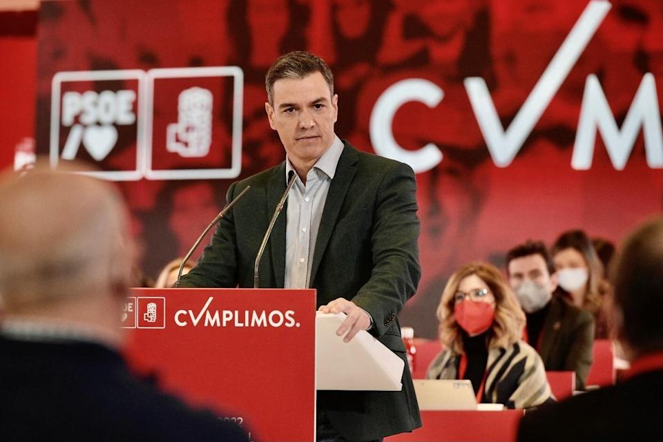 FOTOGRAFÍA. MADRID (ESPAÑA), 07.01.2022. El presidente del Gobierno y secretario general del PSOE, Pedro Sánchez. Efe