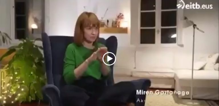 La separatista Miren Gaztañaga: «Los españoles son culturalmente atrasados». «Me viene la imagen de un cateto»