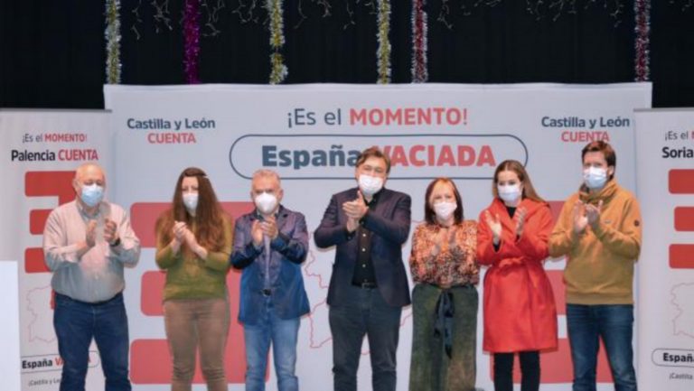El socio de Pedro Sánchez, «Teruel Existe», esconde sus siglas en la nueva formación «España Vaciada» para concurrir a las elecciones del 13F en Castilla y León