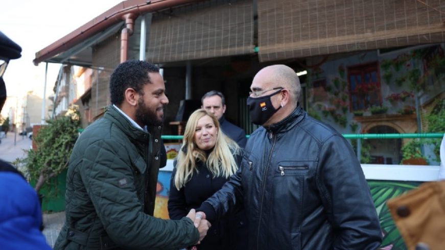 FOTOGRAFÍA. RUBÍ (BARCELONA) ESPAÑA, 31.01.2022.El presidente del Grupo Parlamentario de VOX en el Parlamento de Cataluña, Ignacio Garriga Vaz de Concicao, este lunes en Rubí (Barcelona). (Ñ Pueblo)
