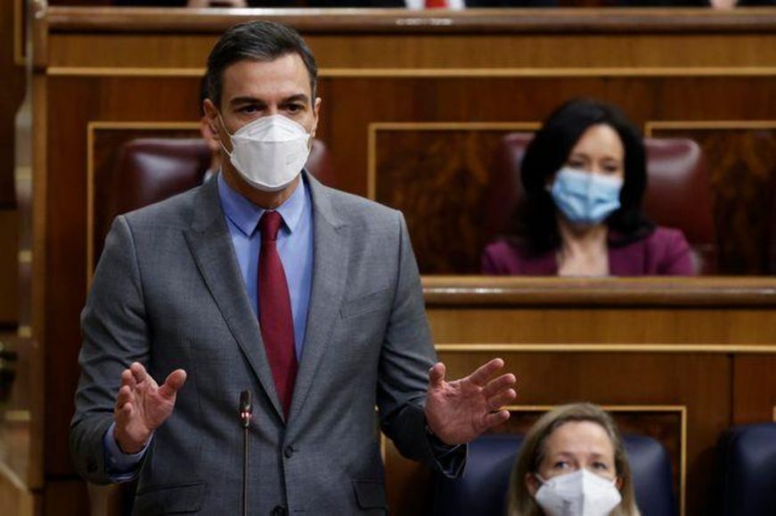 FOTOGRAFÍA. MADRID (ESPAÑA), 23.02.2022. El presidente del Gobierno, Pedro Sánchez, Efe