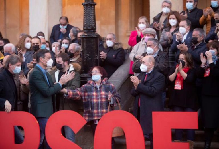 Sánchez: «Las opciones» en Castilla y León «son bien claras: o el abrazo del oso entre el PP y Vox o un Gobierno de cambio del PSOE» y sus socios