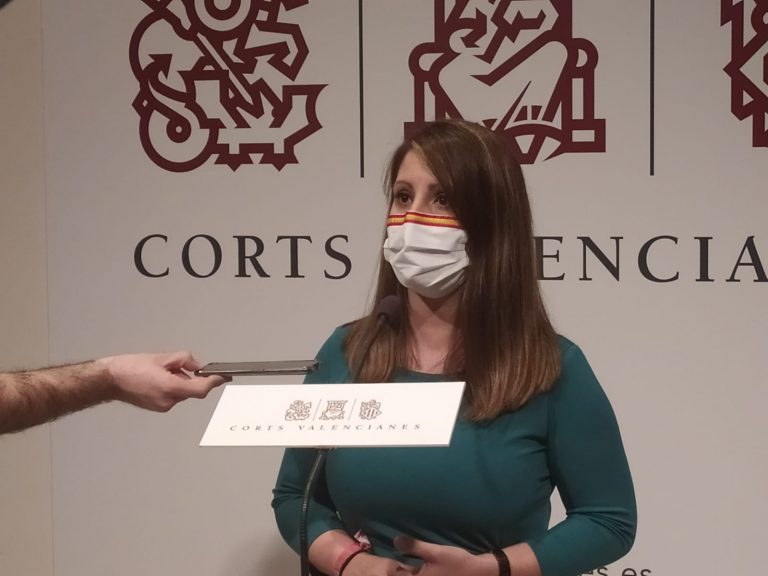 Ana Vega Campos (VOX) pide «elecciones ya» a Joaquín Francisco Puig Ferrer (Ximo Puig), tras conocerse que el TS ha anulado sus ataques impuestos en Valencia