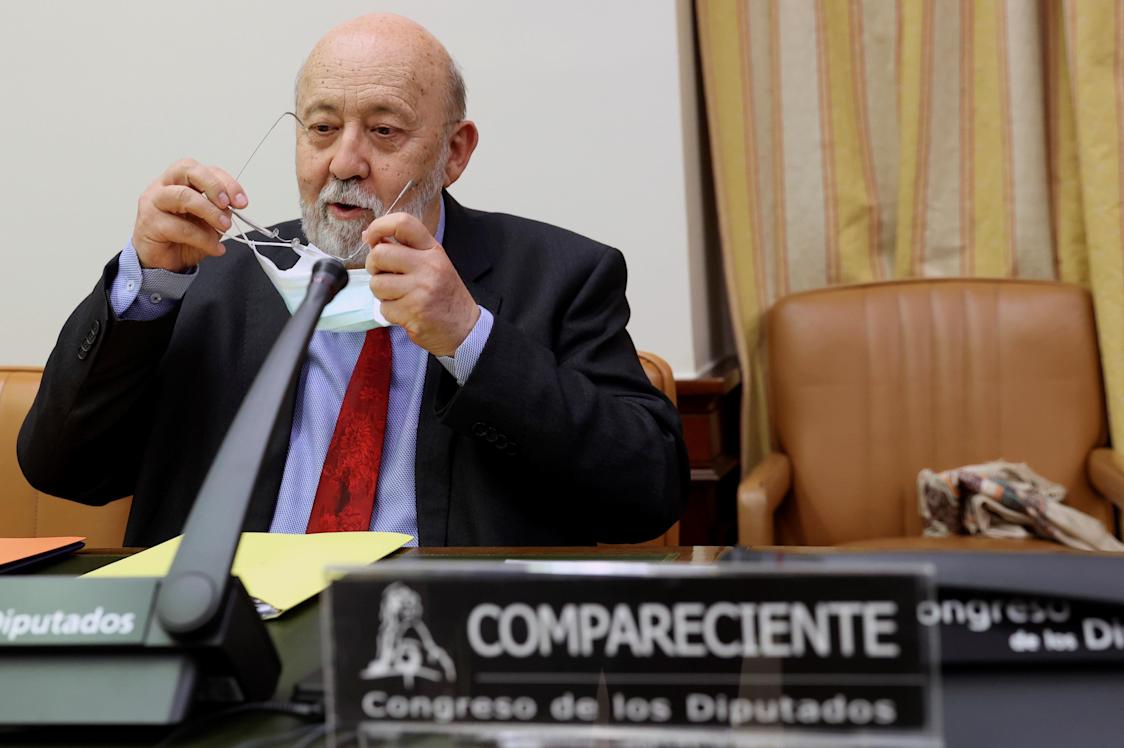 FOTOGRAFÍA. CONGRESO DE LOS DIPUTADOS AÑO 2020. El presidente del Centro de Investigaciones Sociológicas (CIS), José Félix Tezanos. Efe