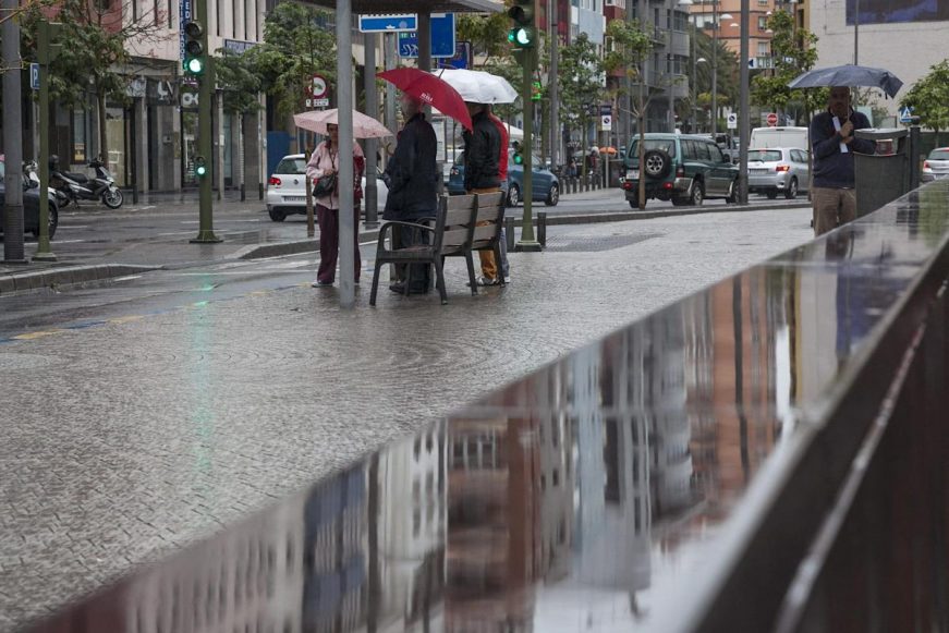 FOTOGRAFÍA. GRAN CANARIA (ESPAÑA), 02.02.2022. La tormenta en Gran Canaria. Efe