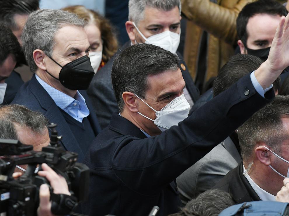 FOTOGRAFÍA. LEÓN (ESPAÑA), 06.02.2022. El presidente del Gobierno de coalición socialcomunista de España, Pedro Sánchez Pérez Castejón. Efe