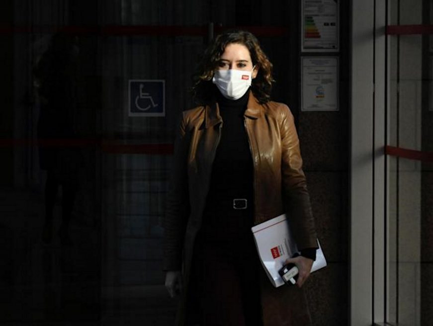 FOTOGRAFÍA. MADRID (ESPAÑA), 17.02.2022. La presidente madrileña, Isabel Natividad Díaz Ayuso. Efe