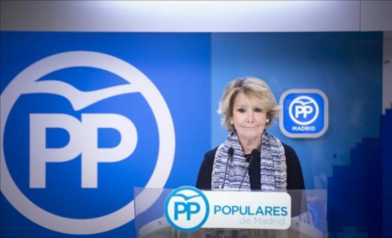 Aguirre: «La amnistía quiere decir que en España no hay democracia»