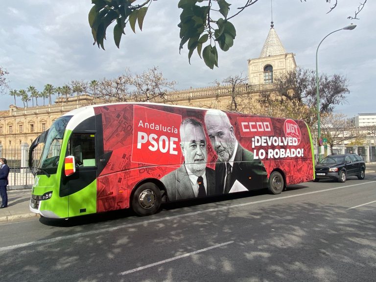 La campaña «Devolved lo robado» de VOX dirigida al PSOE y sindicatos UGT y CCOO