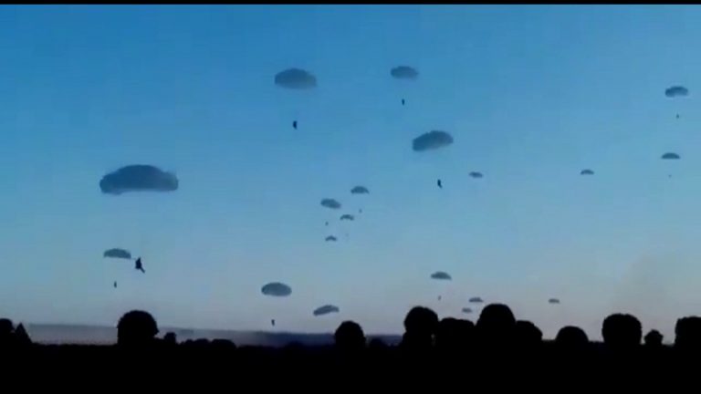 Imágenes de la invasión militar rusa en Ucrania