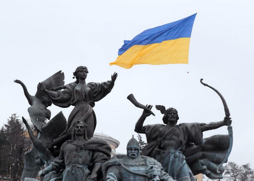 FOTOGRAFÍA. KIEV (UCRANIA), 16.02.2022.Ucrania convierte el 16F de la temida invasión rusa en una "fiesta de unidad nacional,. Efe