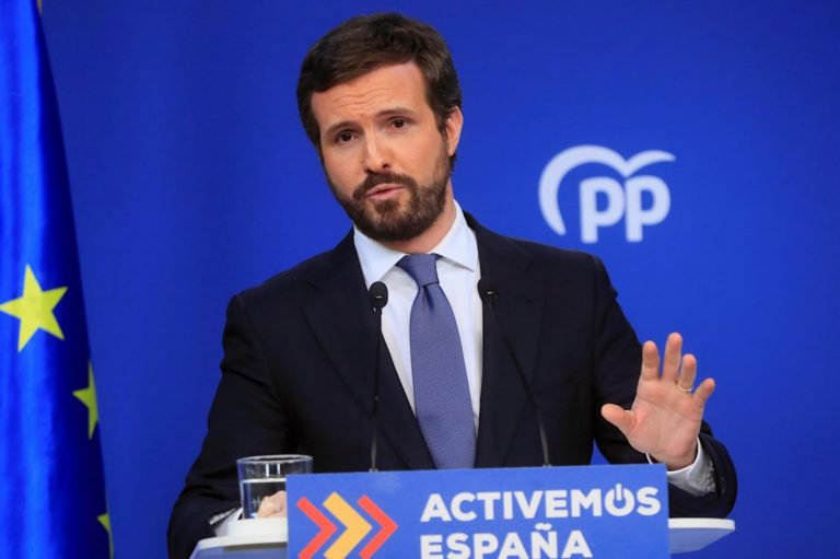 Pablo Casado descartar dimitir