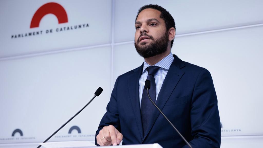 FOTOGRAFÍA. BARCELONA (ESPAÑA), 29.03.2022. El presidente del Grupo Parlamentario de Vox en el Parlamento de Cataluña, Ignacio Garriga Vaz de Condiciones. (Ñ Pueblo).