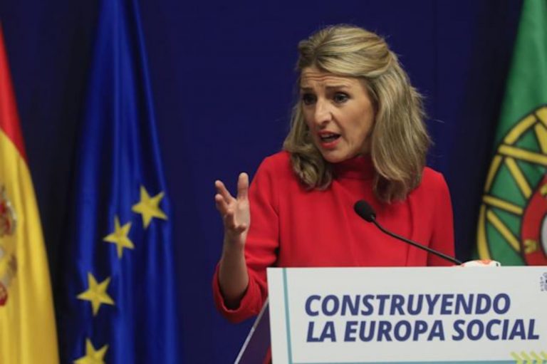 Yolanda Díaz Pérez: «Tenemos que luchar en medidas para bajar de manera común el precio de la luz y atacar la bajada de la inflación con carácter inmediato»