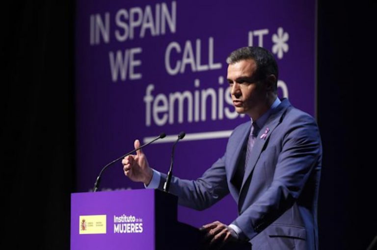 Sánchez: «Solamente a través del feminismo construiremos las mejores democracias que es lo que algunos no quieren que ocurra en Europa»