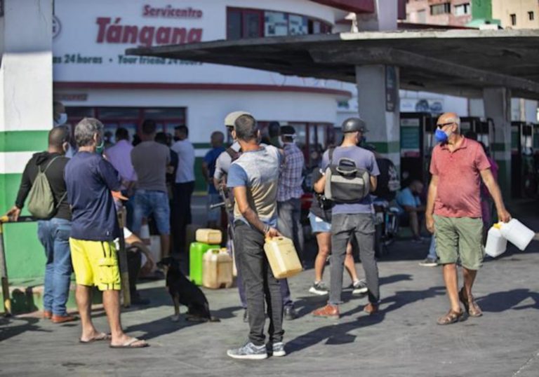 Problemas de desabastecimiento de combustibles en Cuba