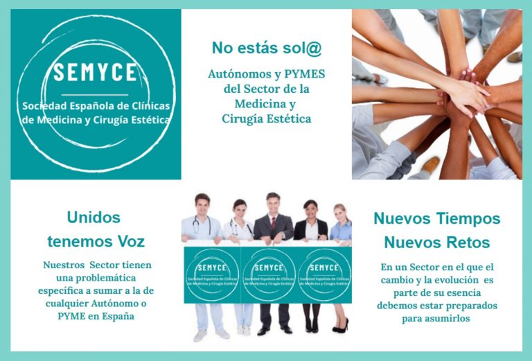 Nace la asociación «Sociedad Española de Clínicas de Medicina y Cirugía Estética» (SEMYCE)