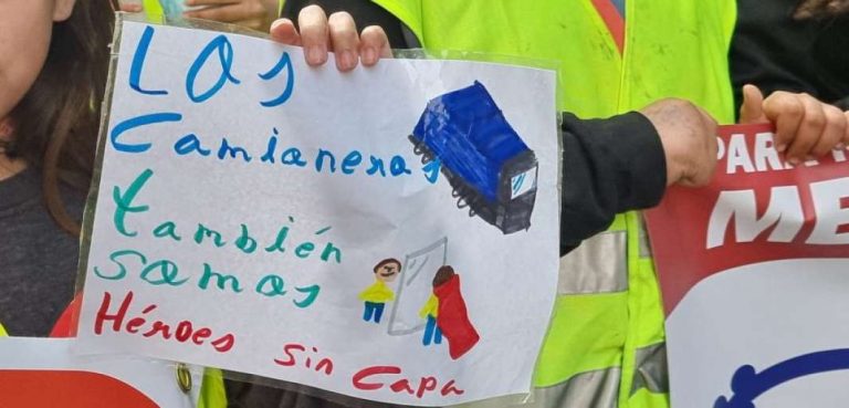 España| Los transportistas mantienen el paro indefinido a partir del lunes