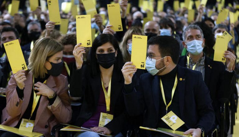 ERC defiende en Hospitalet de Llobregat «negociar el Procés» con el PSOE y Podemos sin «renunciar a nada» ante «proclamas vacías» de CUP y JxCat