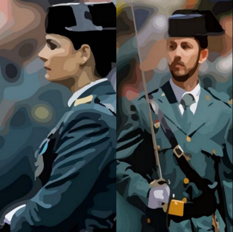 Guardias civiles a prisión por humillar a gente