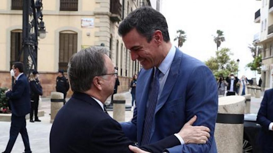 FOTOGRAFÍA. MELILLA (ESPAÑA), 23.03.2022. El presidente del gobierno, Pedro Sánchez. Efe (1)
