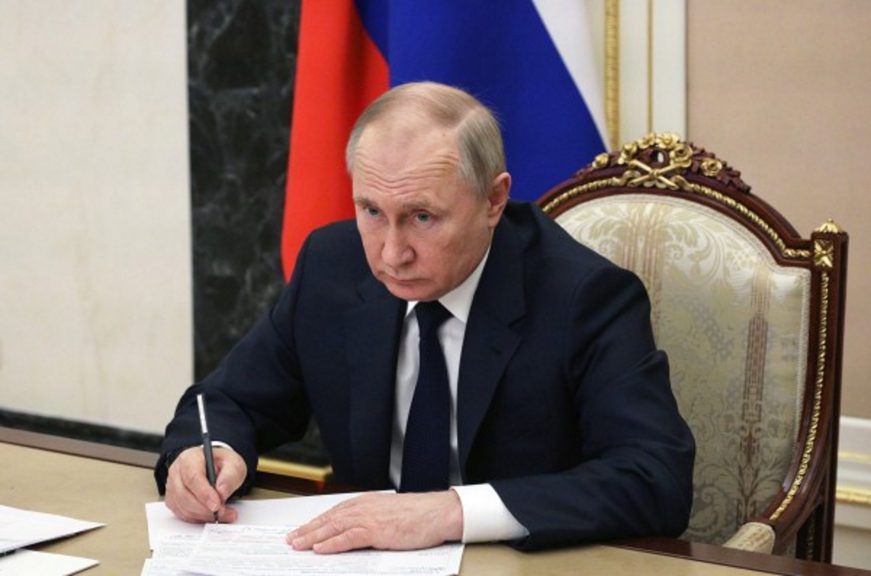 FOTOGRAFÍA. MOSCÚ (RUSIA), 11.03.2022. El presidente del régimen ruso, Vladimir Putin. Ñ Pueblo (2)
