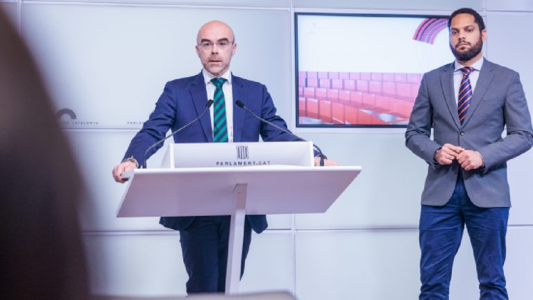 Garriga y Buxadé llaman a los catalanes a salir el 19M a protestar por la subida de combustibles y poner freno a «este Gobierno de la ruina y la miseria»