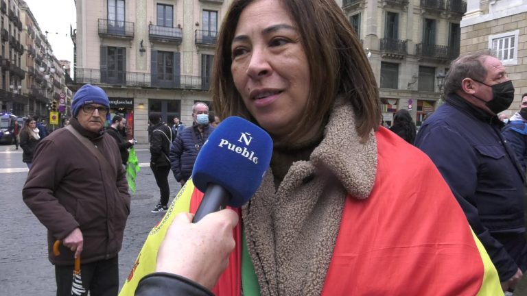 Una catalana: «Los españoles de barrios más humildes están sufriendo la dejadez e inmadurez política del sanchismo, comunismo y separatismo»