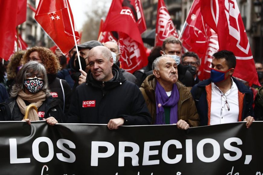 FOTOGRAFÍA. MADRID (ESPAÑA), 23.03.2022. Los secretarios generales. Efe