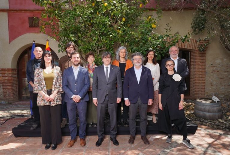 Procés| Puigdemont reivindica en Rivesaltes (Francia) su «nuevo Gobierno» del Consejo de Estado de la República Catalana como «espacio más transversal del separatismo»