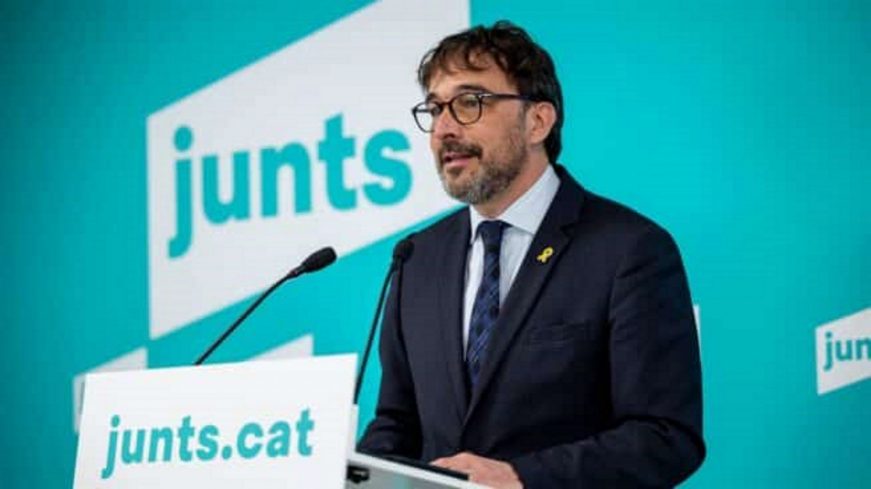 FOTOGRAFÍA. BARCELONA (ESPAÑA), 12.04.2022. El vicepresidente de JxCat, Josep Ruiz Alcaraz. Ñ Pueblo