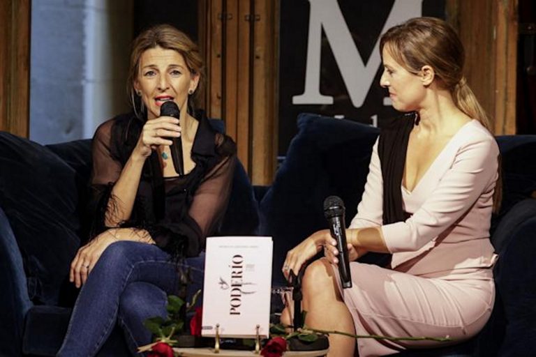Yolanda Díaz Pérez: «Me encantaría que una mujer (yo) sea presidente del Gobierno» de España, «estoy segura de que va a ser así»
