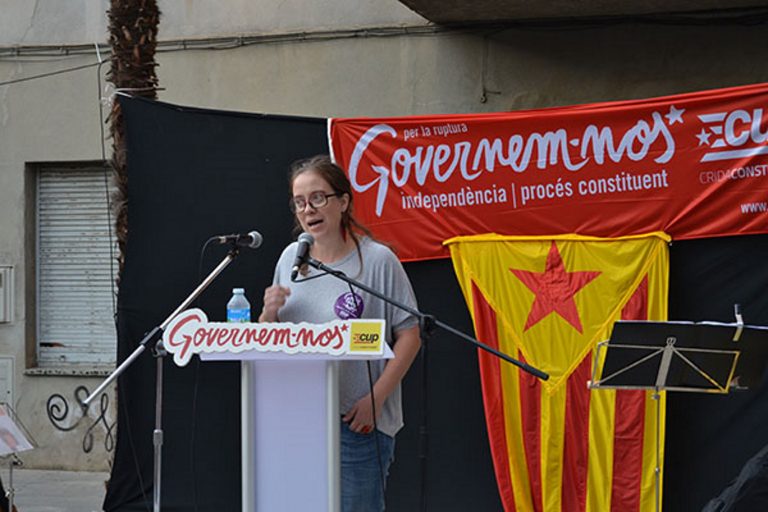 La ultra Eulàlia Reguant: «He decidido dejar el acta de diputada»