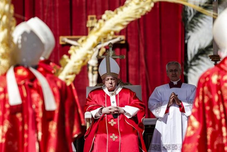 Domingo de Ramos| El Papa Francisco (Jorge Mario Bergoglio) denunció hoy la «locura de la guerra» en Ucrania